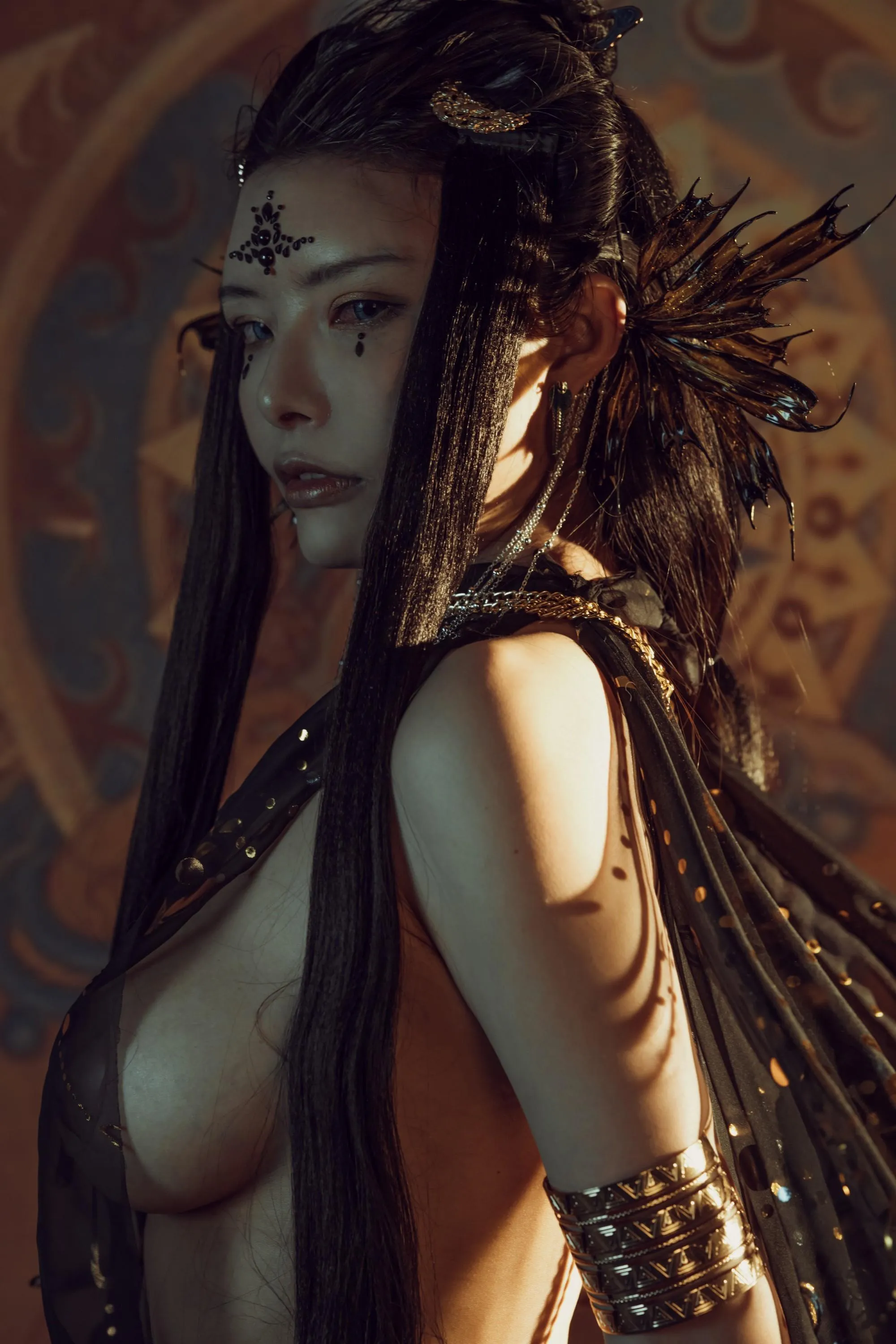 秋和柯基 – NO.059 黑 敦煌 [43P]插图9